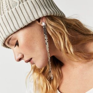 Free people sparkle city dangle earrings